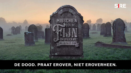 De dood. Praat erover, niet eroverheen.